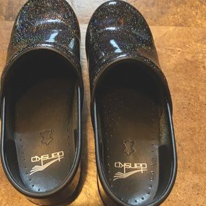 Dansko Glitzy Patent shoes